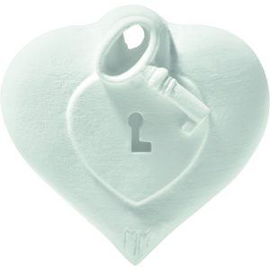 Medium scented deco (Heart Key) - Fleur de Coton